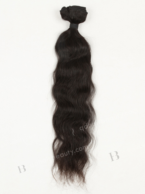 In Stock Cambodian Virgin Hair 20" Natural Wave Natural Color Machine Weft SM-906
